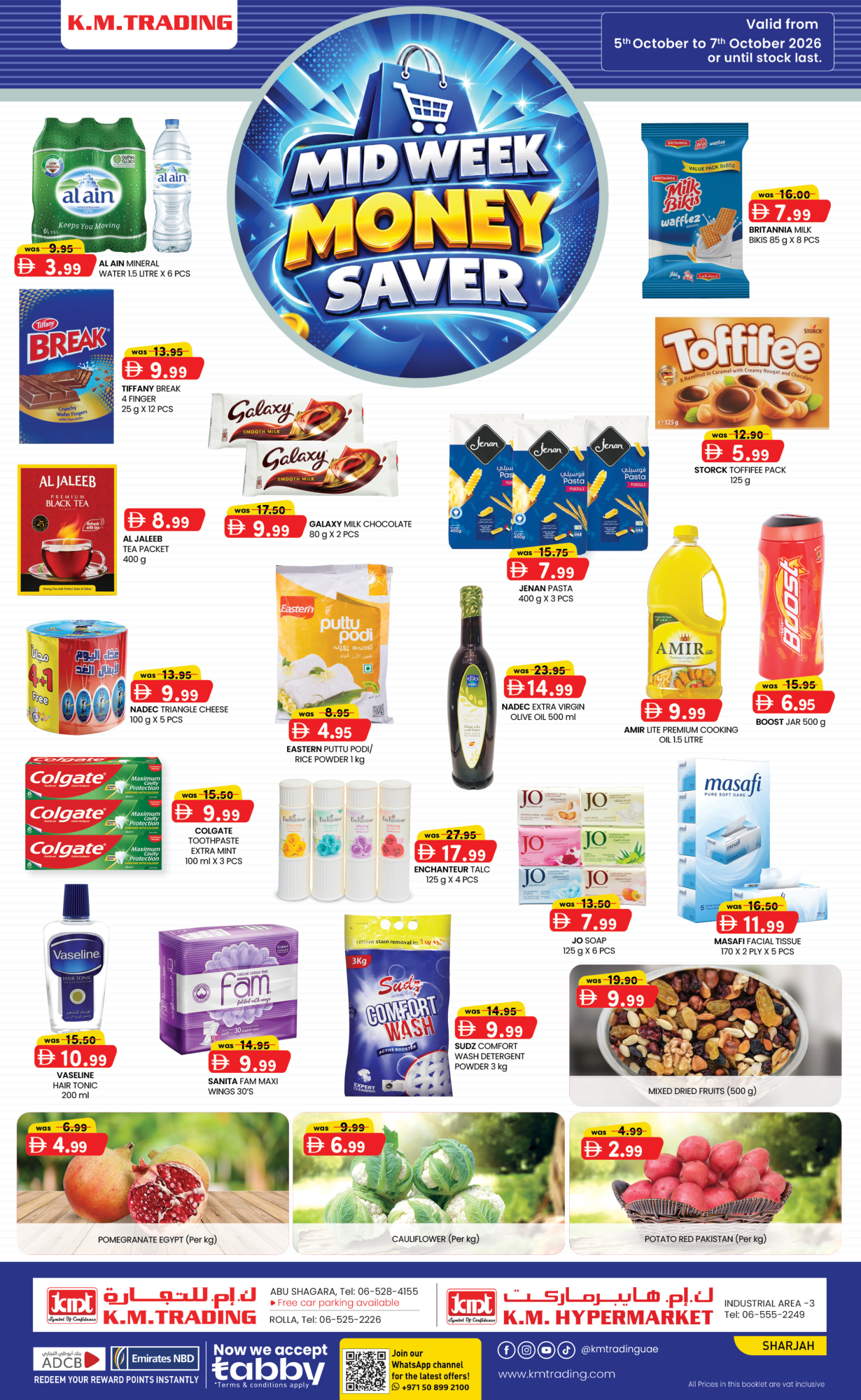 K.M. Trading — K.M. Trading Midweek Money Saver